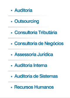 Menu Serviços